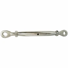 Closed Body Eye Eye 1/4" Turnbuckle 316 Stainless Steel 300 LBS WLL