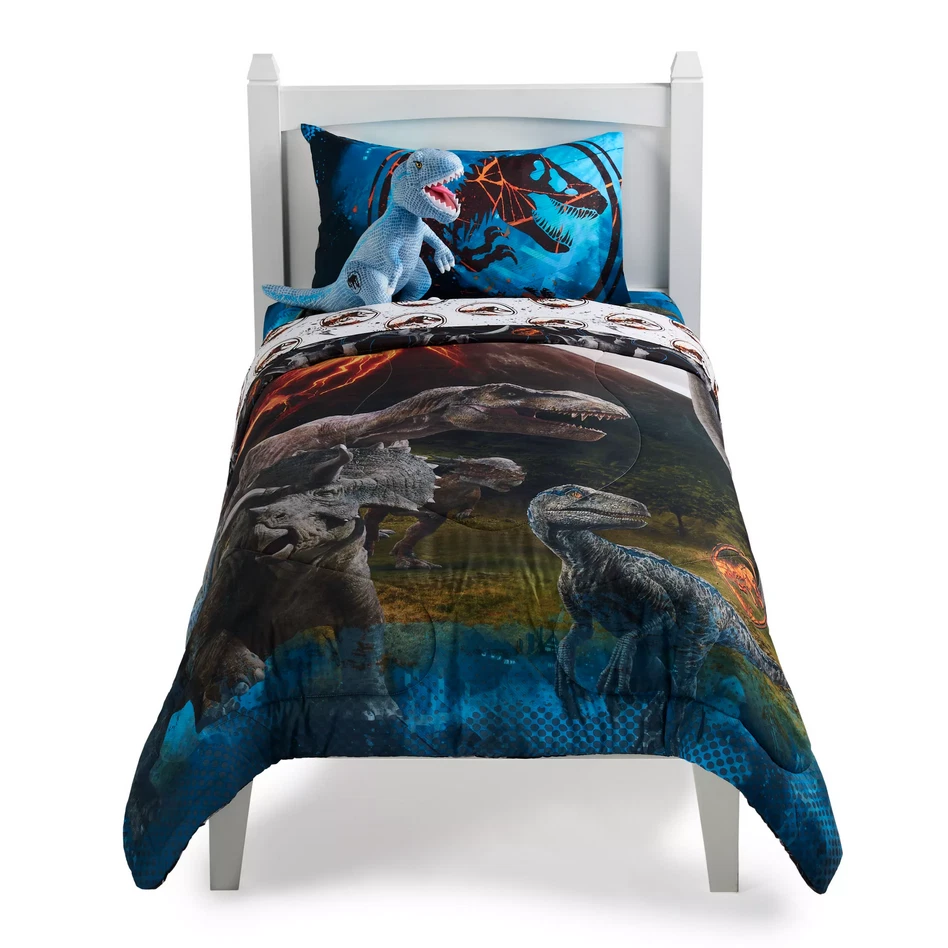 Jurassic park top twin bedding