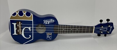 Kansas City Royals The Denny By Woodrow Guitar Ukulele 20 1/2  X 6 1/2  X 2 1/4 
