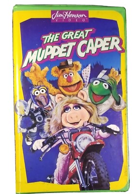 The Great Muppet Caper VHS 1995 Jom Henson Video Cassette Tape 98 minutes 