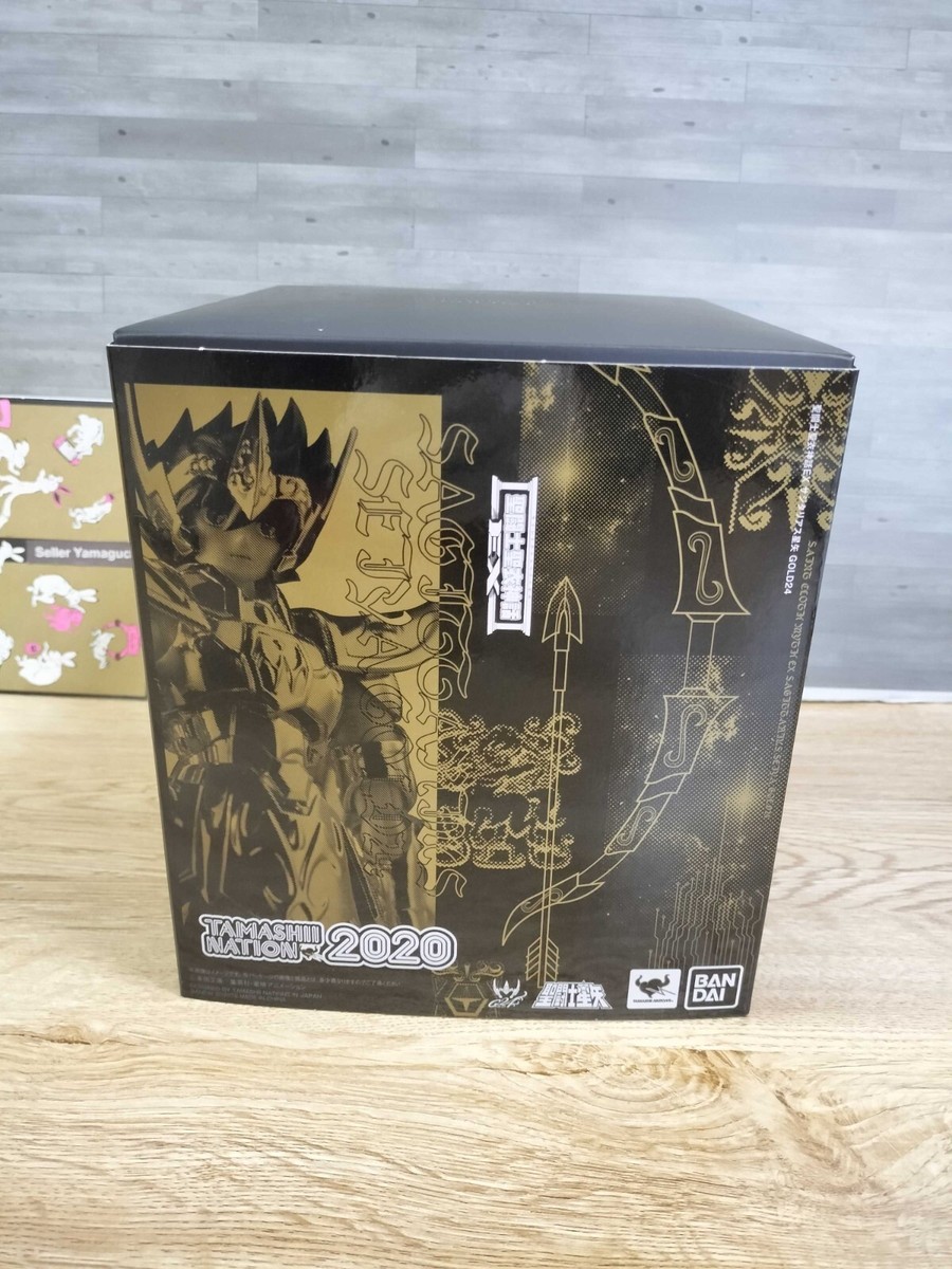 Figurine Bandai Saint Myth Cloth EX Sagittaire Seiya GOLD24 – Édition Tamashii Nations 2020, Avec Boîte, Occasion état Mint