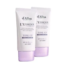 d’Alba Waterfull Purple Tone-Up Sun Cream SPF50+ PA++++ 50ml x 2 Brightening UV