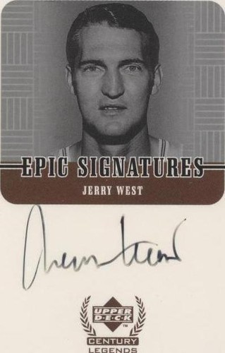99-00 Upper Deck Legends Players of the Century Jerry West HOF