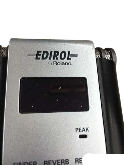 EDIROL by Roland R-09 24 bit Wave MP3 Recorder Silver Good GP - Image 2 of 4