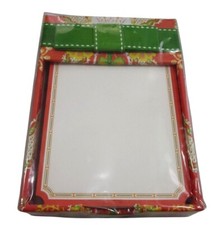 Anna Griffin Decorative Notepaper 150 Sheets Floral Design Red Green 5x6 New