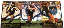 1995 SELECT AFL SENSATION FACTORY CARD SET FULL BASE CARD TEAM SET(3)-CARLTON