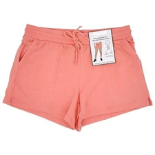 RBX Mineral Washed Short with Rib Trimmed Pockets Peachy Keen Medium