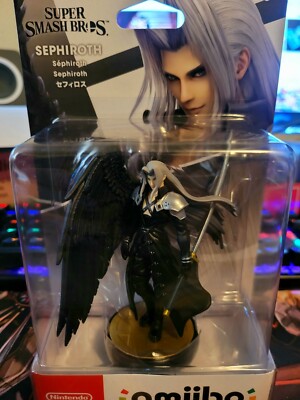 Nintendo Super Smash Bros Sephiroth Amiibo Sealed Box