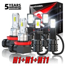 Fit Mazda 6 2006 2007 2008 Combo Headlight Bulbs High Low Beam Fog Light Kit 6x Fit Mazda 6 2006 2007 2008 Combo Headlight Bulbs High Low Beam Fog Light Kit 6x