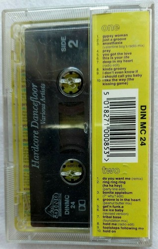 4 VINTAGE CASSETTES GLAM, RAVING, HARDCORE & MEGA-HITS IN EXCELLENT CONDITION - Picture 3 of 12