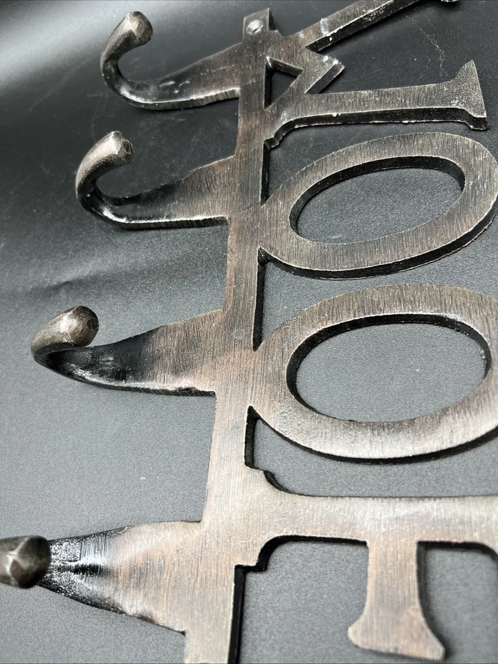 Woof Handcrafted Metal Wall Hanging For Keys Leashes And Accessories - Image 3 of 4