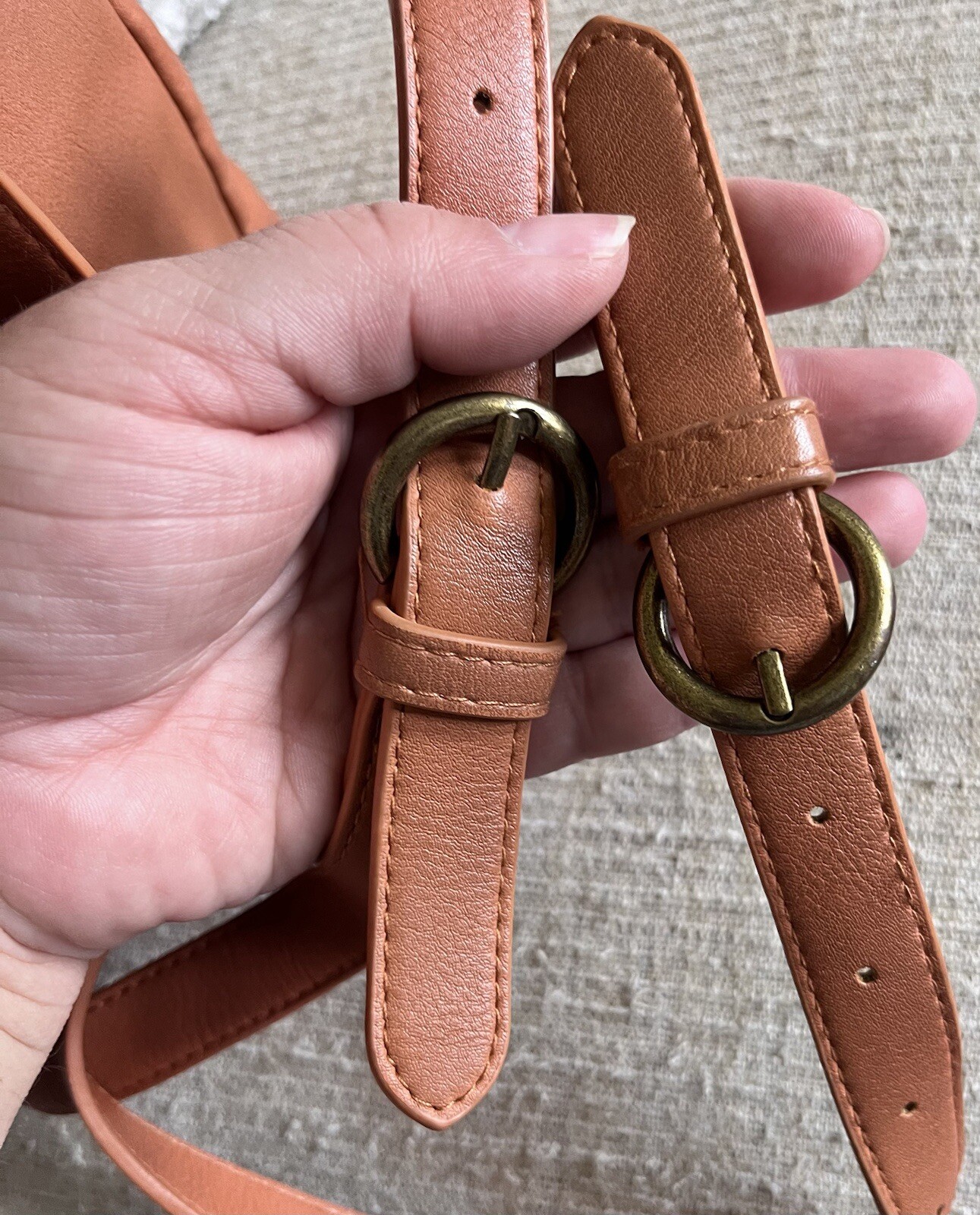 Universal Thread Brown Small Backpack - image 4