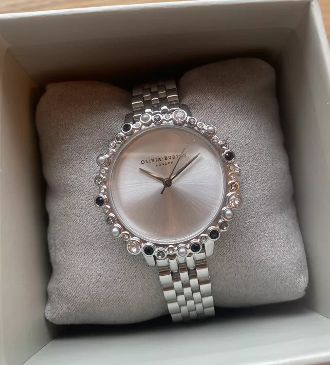 Silver sparkly hotsell watch
