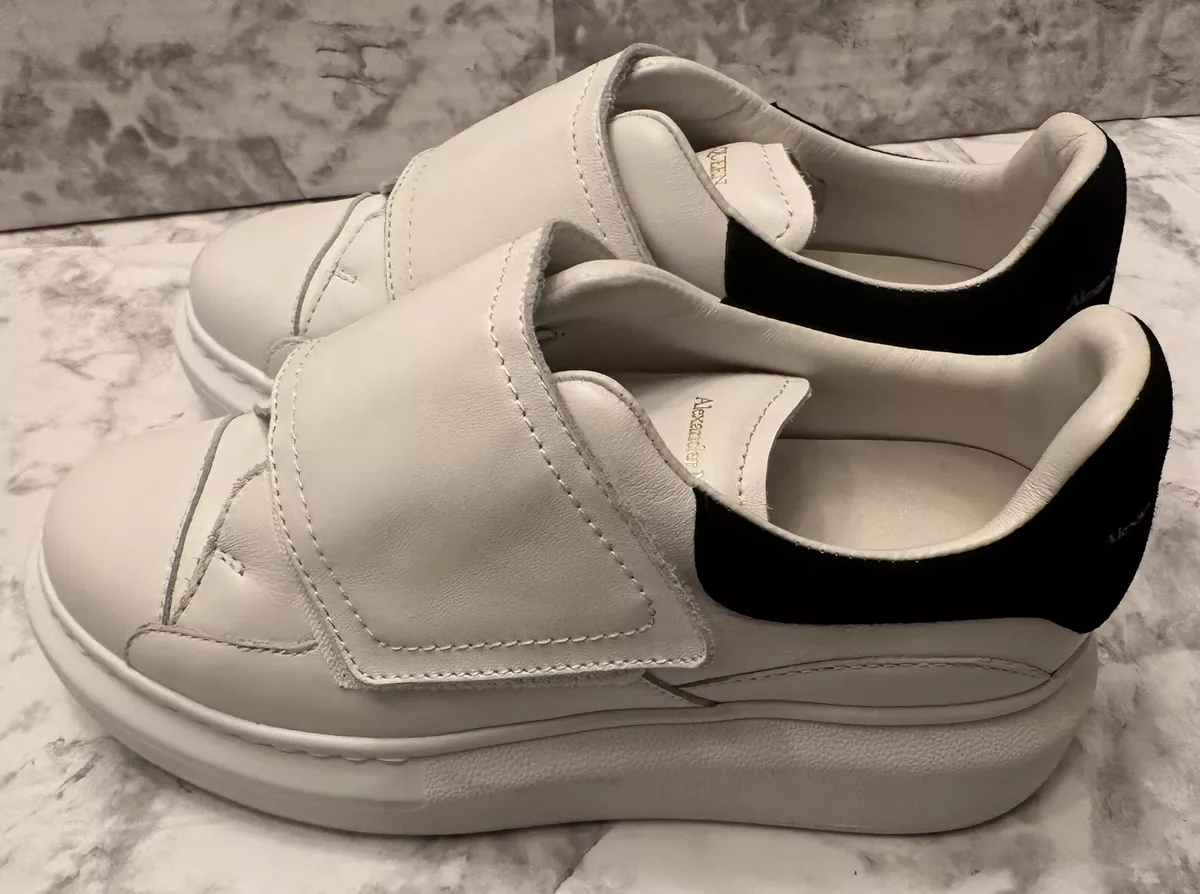 Alexander McQueen Oversized Sneakers Kids 33 D EU 2.5 US White