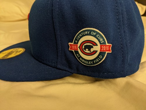 Wrigley Field 59FIFTY Hat, Blue, Sz 