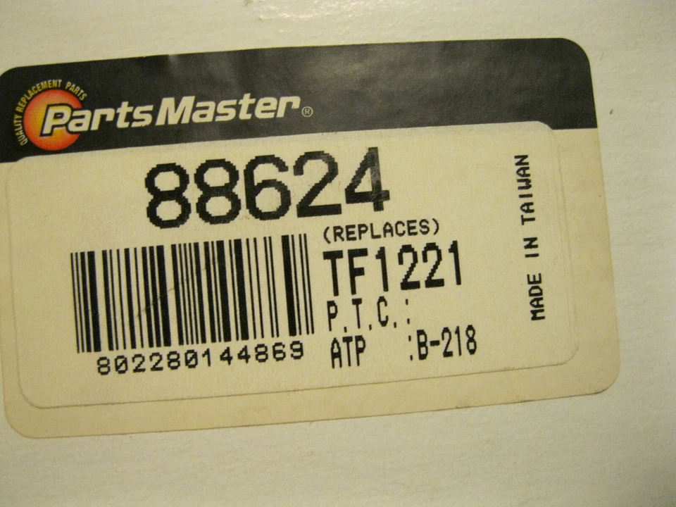 Transmission Filter Kit-Gki Parts Master 88624 Foto 4 de 4