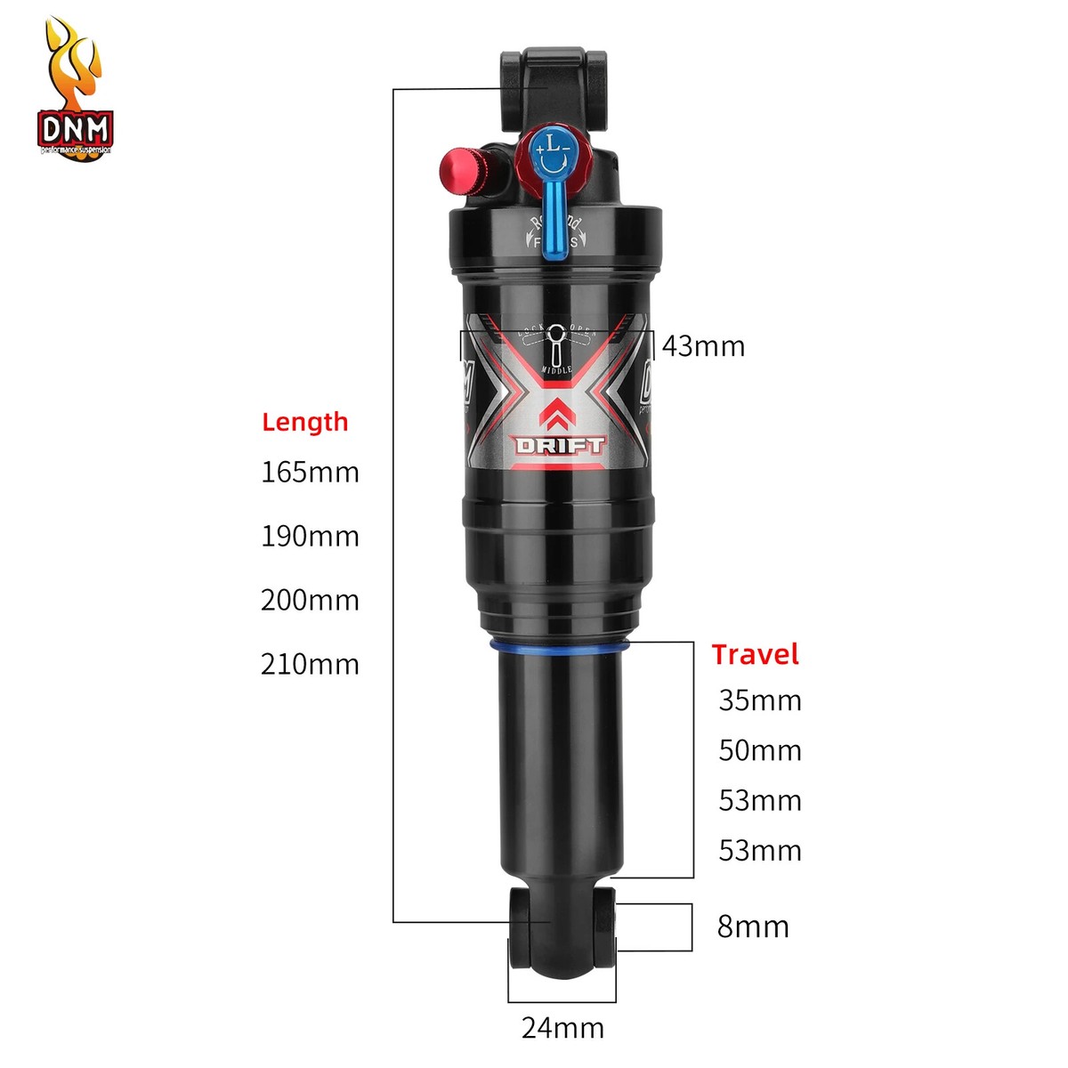 XC/MTB Bicycle Rear Air adjustment Soft Tail Shock Absorbers
