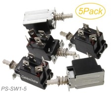 5-Pack Replacement AT Power Supply Push Button Switch - CablesOnline PS-SW1-5