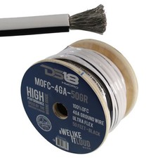 DS18 4 AWG 100 OFC Marine Power/Ground Wire Gray Lot Cut By The Foot