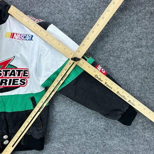 Vtg Chase Authentics Jacket YSmall Bobby Labonte Interstate Batteries Nascar - Picture 15 of 16