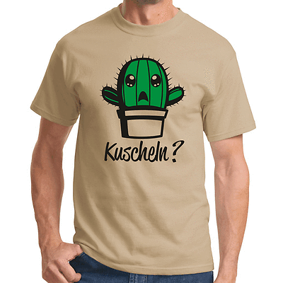 Kuscheln Kaktus Hug Comic Sprche Geschenk Lustig Spa Comedy Fun T-Shirt |  eBay.de
