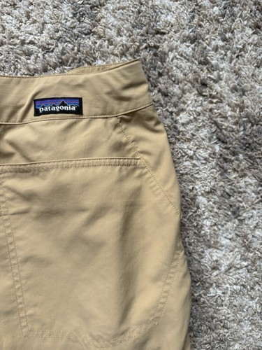 Patagonia RPS ROCK pants men Beige Hiking opposet adjustable waist 32 Medium Tan - Picture 5 of 9