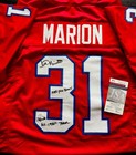 Fred Marion Signed New England Patriots Football Jersey JSA Authenticated — photo 1