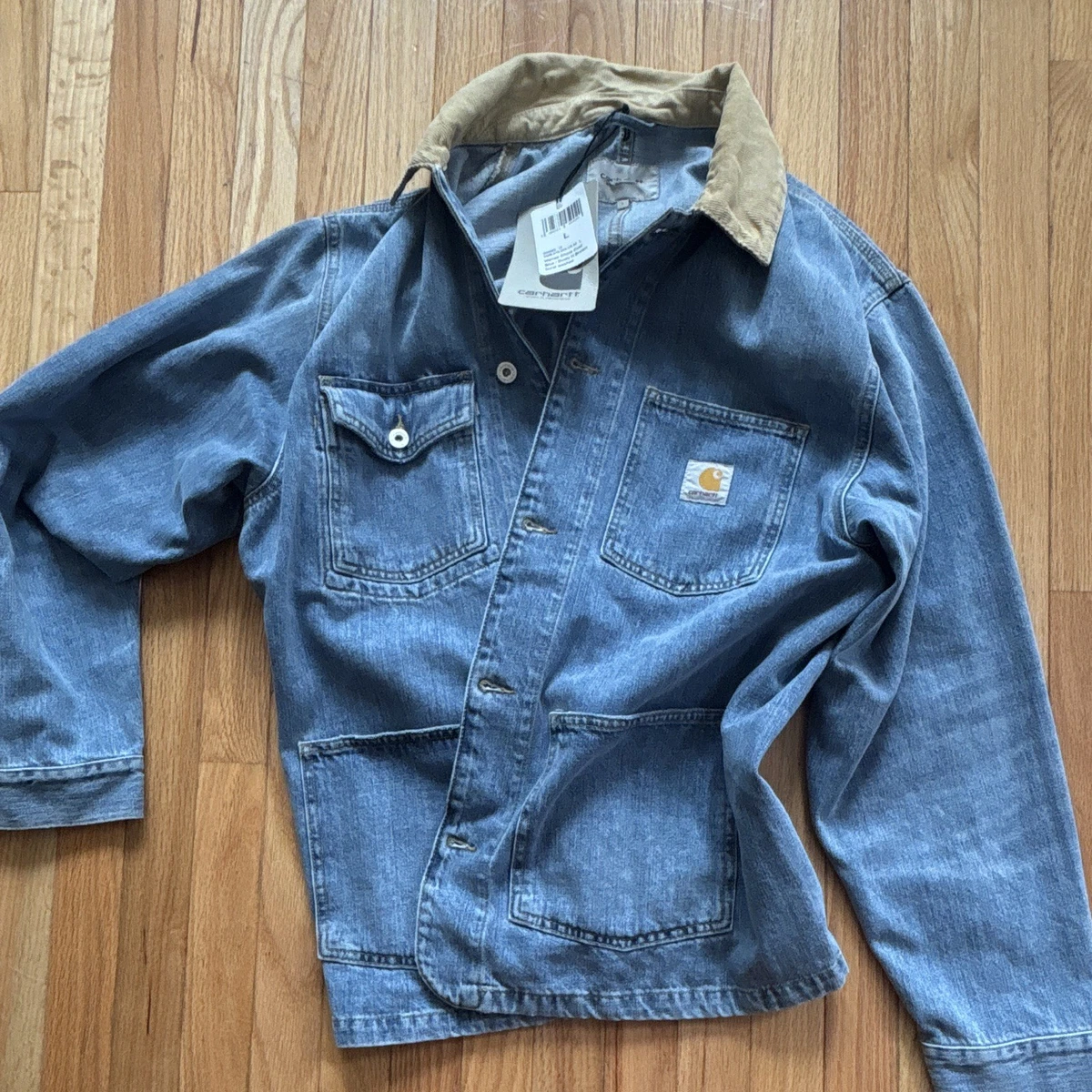 carhartt denim jean jacket products for sale | eBay