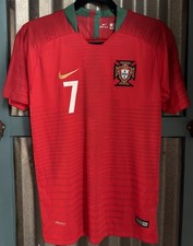 Nike Portugal Futbol Soccer Home Jersey Ronaldo 7 2018 Youth 176 US XL