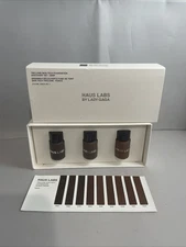 Haus Labs Tricolor Skin Tech Foundation Discovery Set Deep NIB