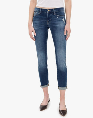 Frame Le Garcon Womens Jeans Distressed Elevated Basic size 26