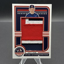 2025 Panini Stars & Stripes Baseball Cody Lashlee Jersey Prime Patch /21