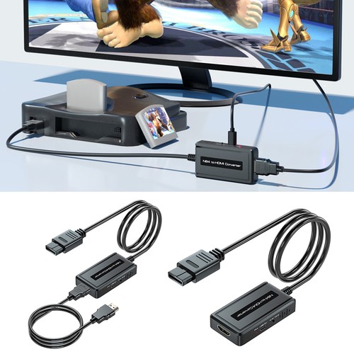 N64 to HDMI Adapter Converter for Nintendo 64 Gamecube Super NES SNES HD 720p/10 - Picture 4 of 10