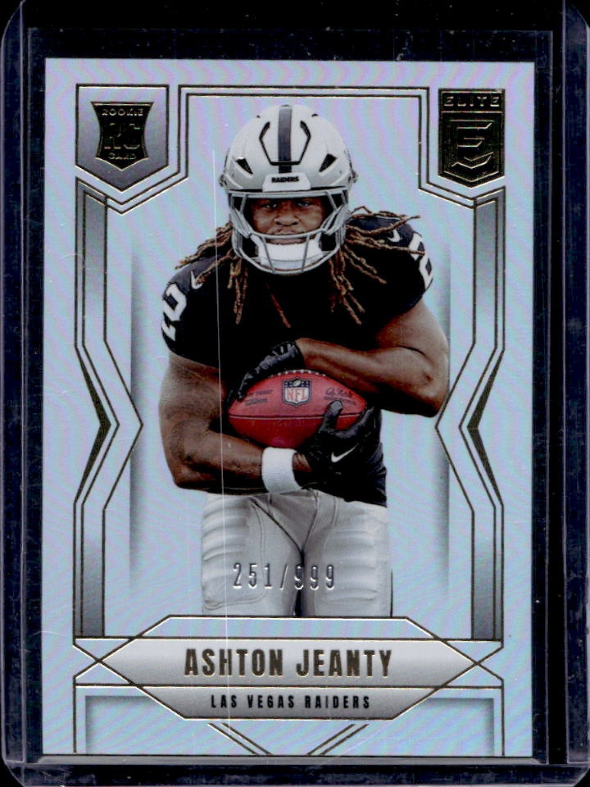 2025 Donruss Elite Ashton Jeanty Rookies Rookie RC #251/999 Raiders