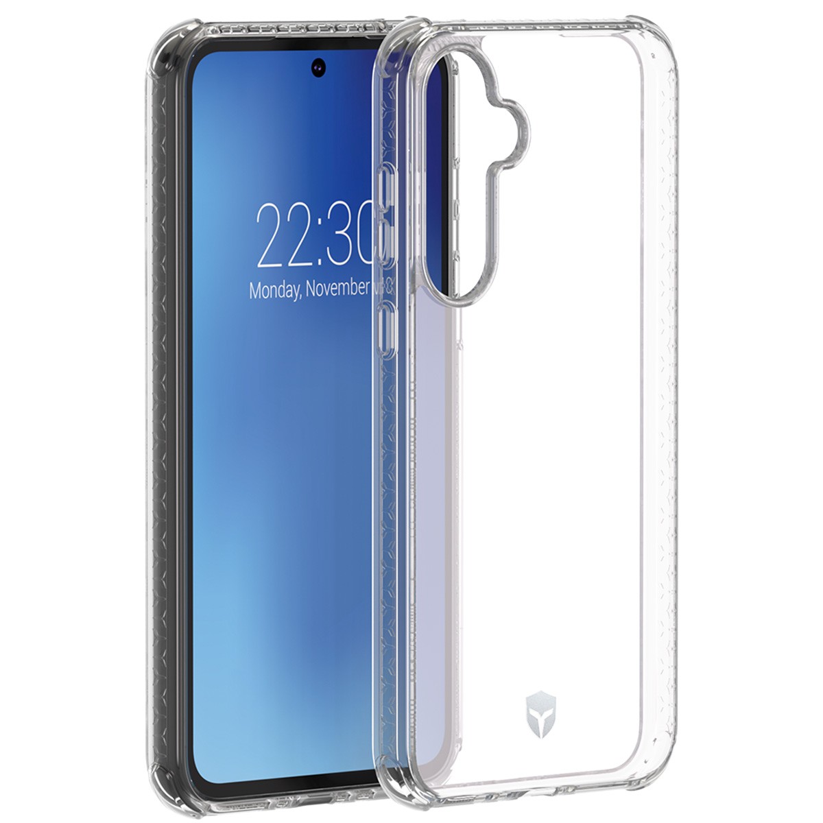Coque Galaxy A35 design premium inserts 3D et finition transparente haute résistance