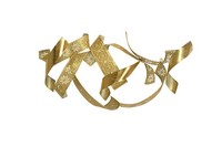 Wanddekoration Streifen 911, Goldfarben, 84 X 12 X 44 Cm