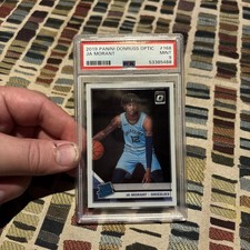 2019-20 Panini Donruss Optic Ja Morant Rookie Card RC #168 PSA 9 Mint