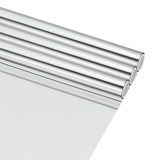 3Pcs Silver Hot Stamping Heat-Activated Foil Roll, 6" W x 3ft l