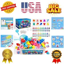 Magic Water Elf Toy Kit   Squishies for Kids, 20 Gels  10 Molds, Magic Gel W...