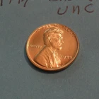 1944     CHOICE  BRILLIANT  RED UNCIRCULATED  WHEAT CENT #1