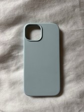 iPhone 14 Case, Liquid Silicone Soft Gel Rubber with Microfiber Lining Baby Blue