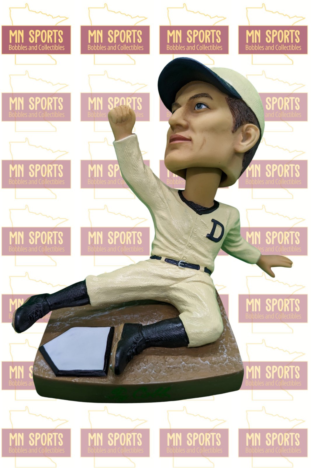 Ty Cobb Bobblehead Sliding Detroit Tigers Ultra Rare Georgia Peach