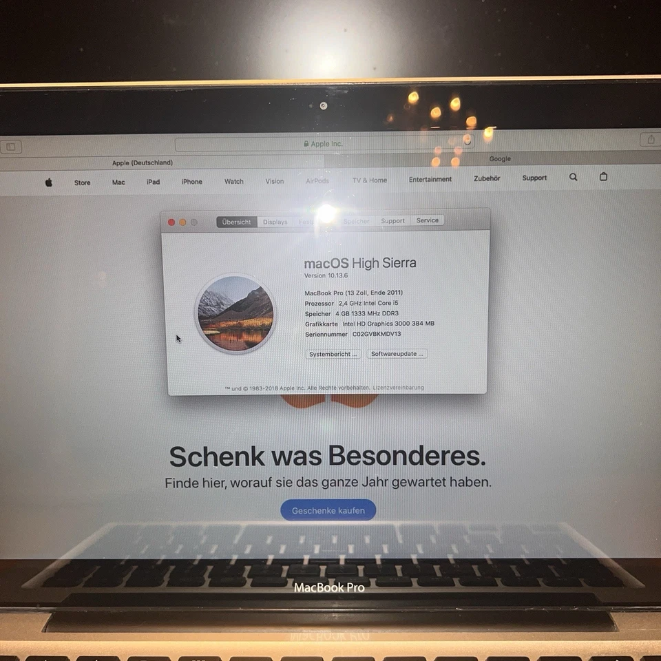 macbook pro 2011, 13 Zoll 470gb Ssd - Bild 2 von 4