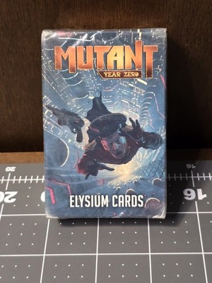 Mutant Year Zero: Elysium Cards - Board Game Expansion - Cabinet Licensing