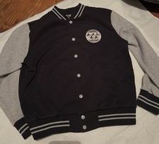 Uniqlo X Disney Mickey Mouse Varsity Style Bomber Jacket Size 11/12 Year Old