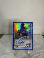 2020 Bowman Chrome Prospect Auto Blue Refractor /150 Alex Speas #CPA-AS Auto