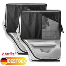 2 Stk Sonnenschutz Auto Magnetisch Sonnenschutz mit Vollschatten/Halbschatten