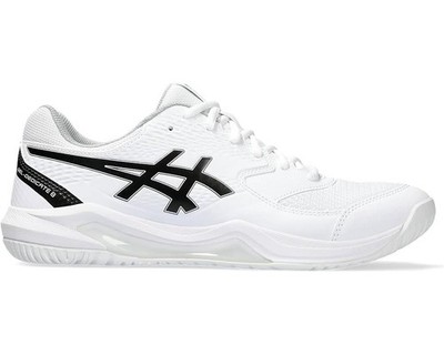 ASICS GEL-Dedicate 8 Pickleball Tennis Shoes 1041A408 Men's Size 9 White/black