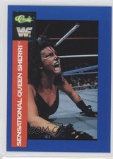 1991 Classic WWF Superstars Sherri Martel Sensational Queen Sherri #20 0l1