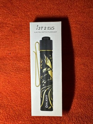 Olight I3T 2 EOS - 300 Lumen - Dragon & Phoenix Golden Black - *NEU & OVP*